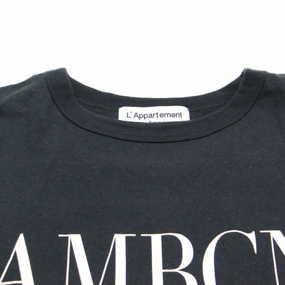 × L'Appartement 別注 24春夏 ANRCN プリント Tシャツ / カットソー 半袖 ロゴ コットン