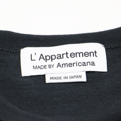 × L'Appartement 別注 24春夏 ANRCN プリント Tシャツ / カットソー 半袖 ロゴ コットン
