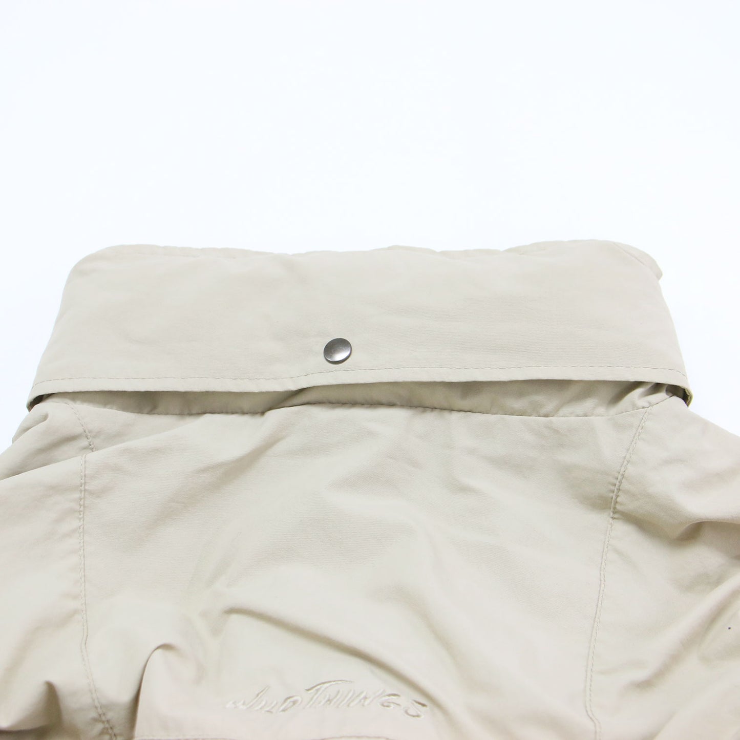 × Spick&Span 別注 24春夏 オーバーコート / OVER COAT ロング スタンドカラー フード付き オーバーサイズ ナイロン