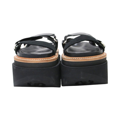 23春夏 ハイブリット ベルト サンダル / Hybrid Belt Sandals プラットフォーム 厚底 牛革 ナイロン