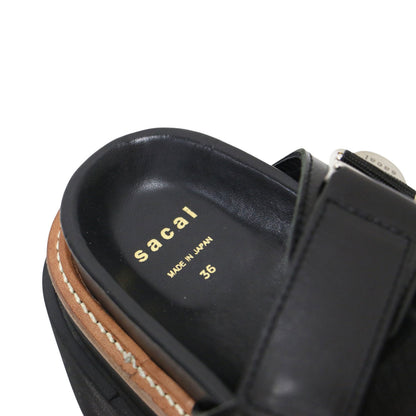 23春夏 ハイブリット ベルト サンダル / Hybrid Belt Sandals プラットフォーム 厚底 牛革 ナイロン