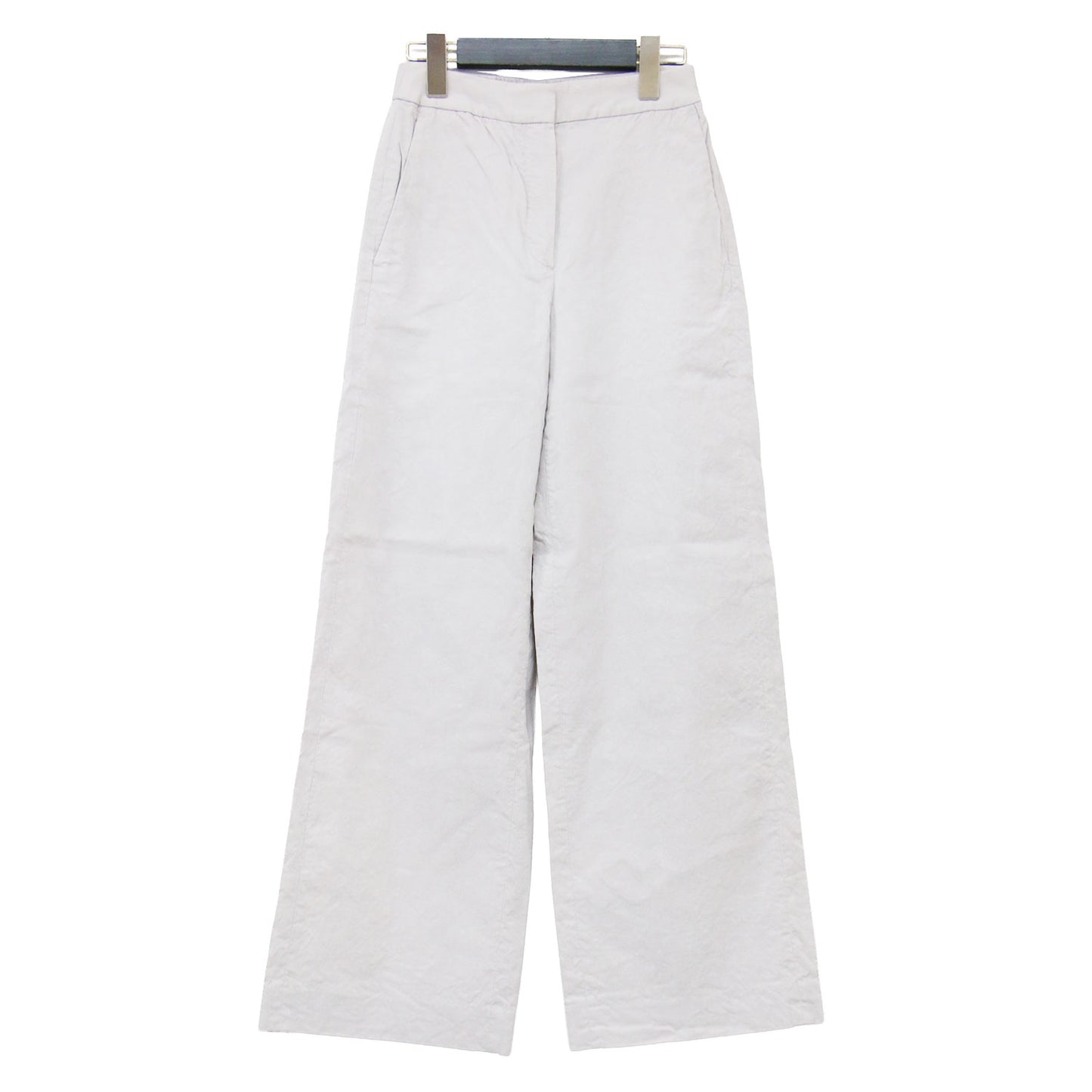25春夏 リネン ストレート ワイドパンツ / Lush Linen Claude Pant ギャザー ストレッチ