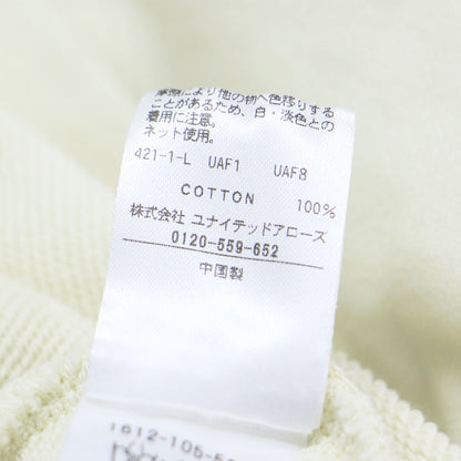 24秋冬 ポロ スウェット プルオーバー / 長袖 クロップド丈 ワイド ドロップショルダー 裏毛 コットン