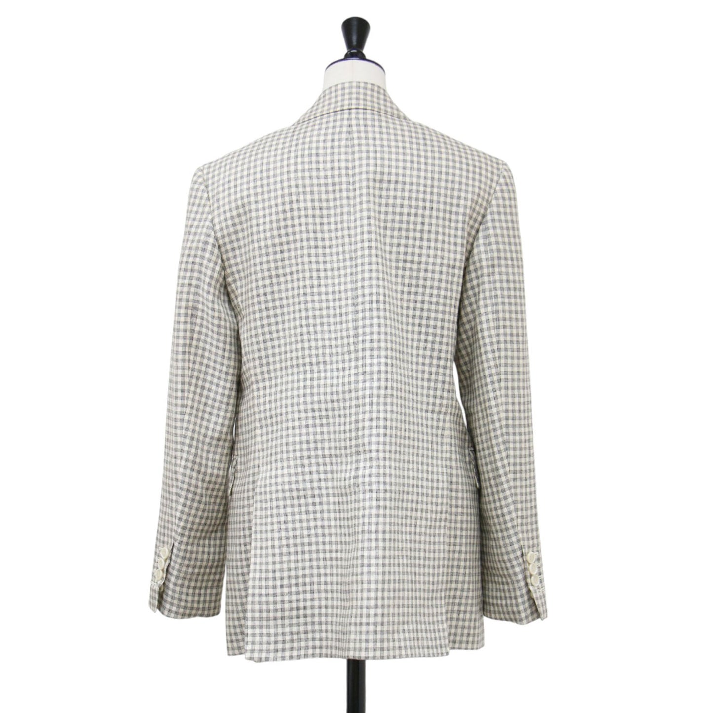 25春夏 リニアチェック テーラード ジャケット / LINEAR CHECK OS ST BLAZER ブレザー