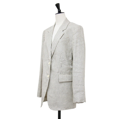 25春夏 リニアチェック テーラード ジャケット / LINEAR CHECK OS ST BLAZER ブレザー