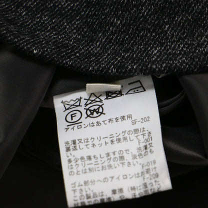 圧縮ジャージー ワンピース / ジャンパースカート ノースリーブ ロング丈 Vネック Iライン ウール