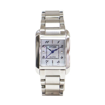 CITIZEN L SQUARE Collection EW5600-87D / 腕時計 スクエア ソーラー ウォッチ シルバー