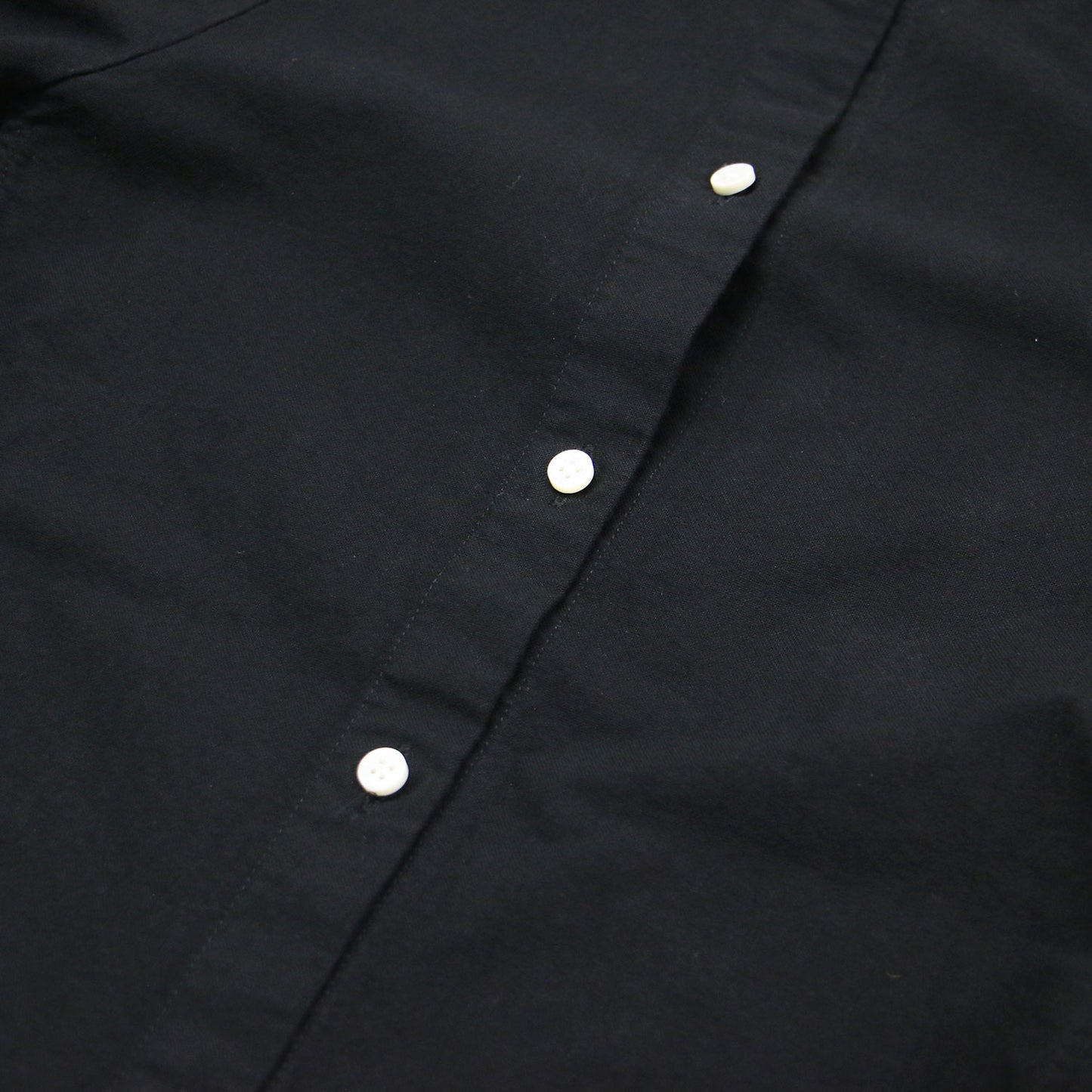 22春夏 パフスリーブ ブラウス / Puff Sleeves 七分袖 クルーネック ノーカラー タック コットン