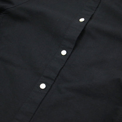 22春夏 パフスリーブ ブラウス / Puff Sleeves 七分袖 クルーネック ノーカラー タック コットン