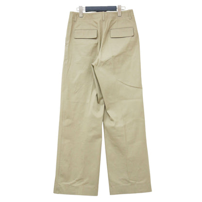 25春夏 ストレートチノパンツ / Cotton Chino ST CLASSIC PNT フルレングス センタープレス コットン ウォッシャブル