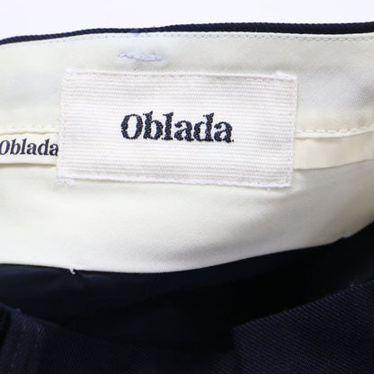 24春夏 オフィサースカート / OFFICER SKIRT ロング丈 Iライン タイト バイカラー タック バックスリット ウール コットン