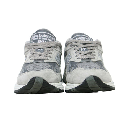 Made in UK 991v2 / レースアップ ローカット スエード メッシュ 厚底 スニーカー