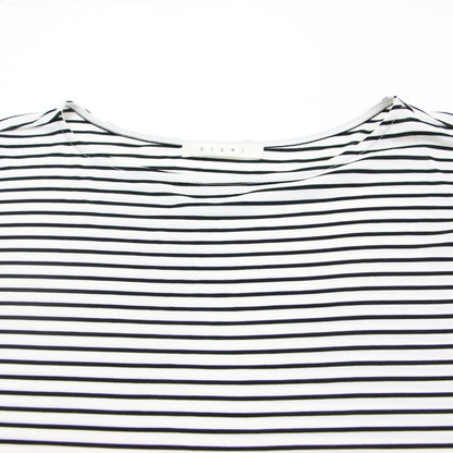 25秋冬 ボーダードレープ Tシャツ / カットソー 長袖 キモノスリーブ