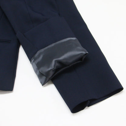 23春夏 ノーカラータックジャケット パネルフレアスカート / 71-30141023 71-30152023 / セットアップ 長袖 ショート丈 タック 切替え ストレッチ バックファスナー ウォッシャブル
