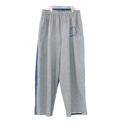 × Lee × JOURNAL STANDARD LESSAGE 別注 25秋冬 ドッキングパンツ / デニム スウェット ウエストゴム ワイド コットン