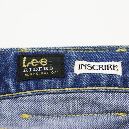× Lee × JOURNAL STANDARD LESSAGE 別注 25秋冬 ドッキングパンツ / デニム スウェット ウエストゴム ワイド コットン