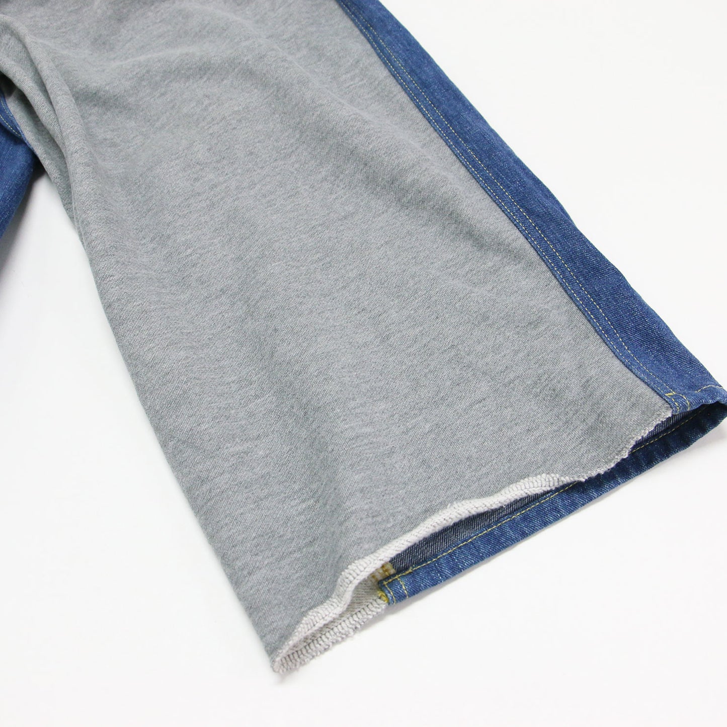 × Lee × JOURNAL STANDARD LESSAGE 別注 25秋冬 ドッキングパンツ / デニム スウェット ウエストゴム ワイド コットン