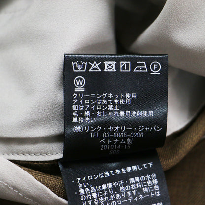 25春夏 ストレート タック ワイドパンツ / CITY TWILL DEEP PLT PANT スラックス ハイウエスト センタープレス