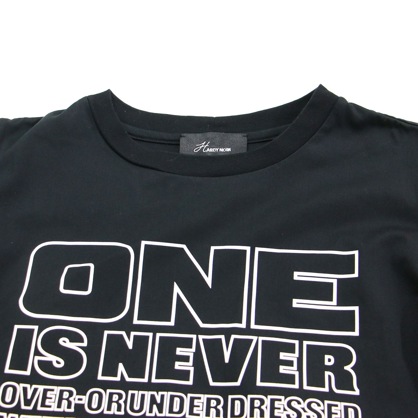 25春夏 ロゴ プリント パワーショルダーカットソー / Shoulder Tuke Tシャツ 半袖 クルーネック コットン