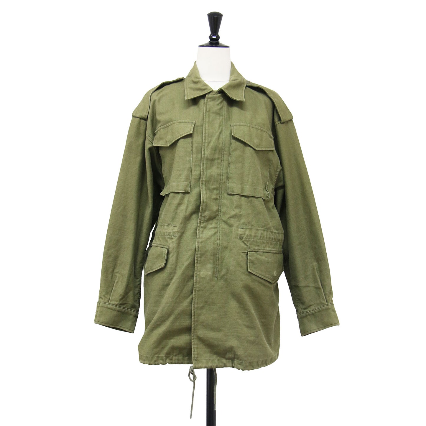 オーバーサイズ ミリタリー フィールドジャケット / M-51 TYPE FIELD JACKET BIG FIT 長袖 ステンカラー ジップアップ