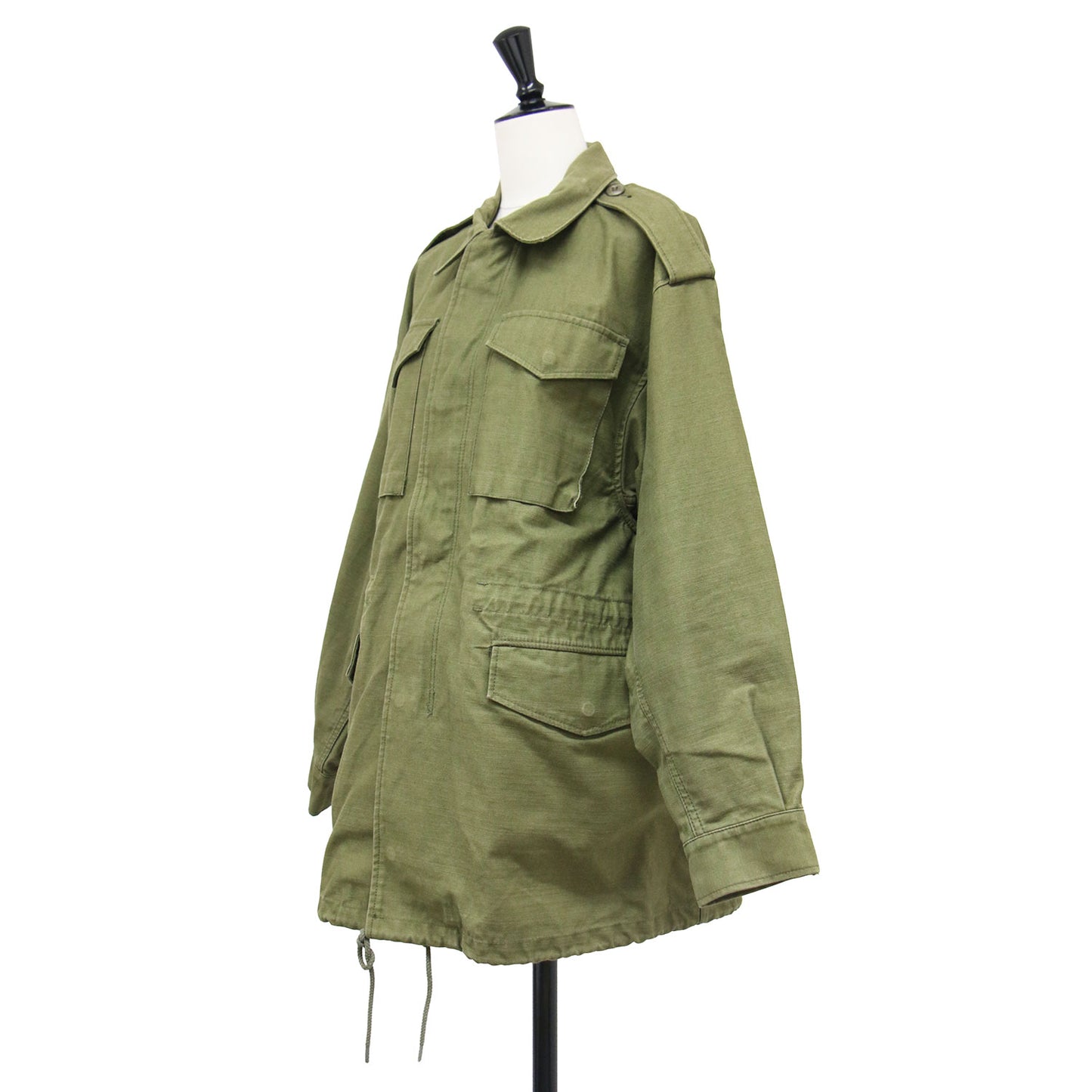 オーバーサイズ ミリタリー フィールドジャケット / M-51 TYPE FIELD JACKET BIG FIT 長袖 ステンカラー ジップアップ