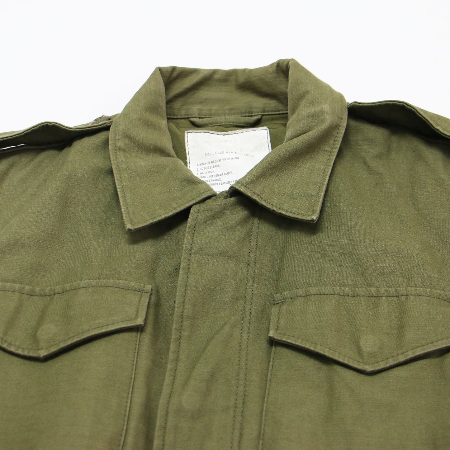 オーバーサイズ ミリタリー フィールドジャケット / M-51 TYPE FIELD JACKET BIG FIT 長袖 ステンカラー ジップアップ