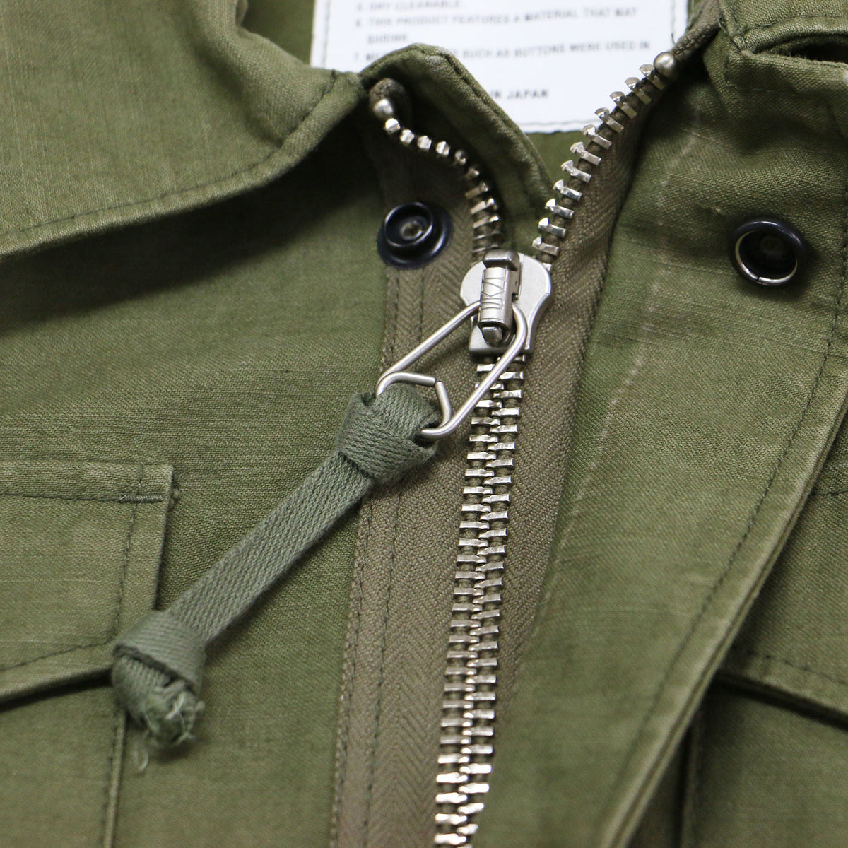 オーバーサイズ ミリタリー フィールドジャケット / M-51 TYPE FIELD JACKET BIG FIT 長袖 ステンカラー ジップアップ