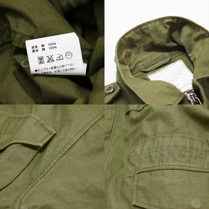 オーバーサイズ ミリタリー フィールドジャケット / M-51 TYPE FIELD JACKET BIG FIT 長袖 ステンカラー ジップアップ