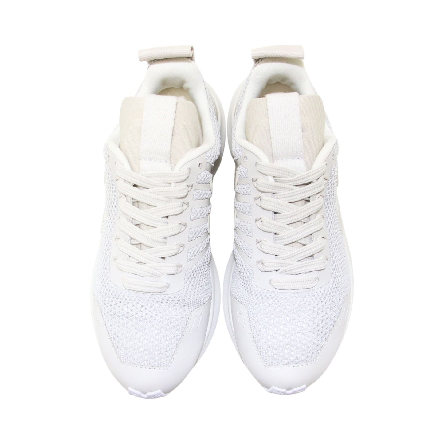 × RICK OWENS スニーカー / レースアップ ローカット プルストラップ ラバーソール