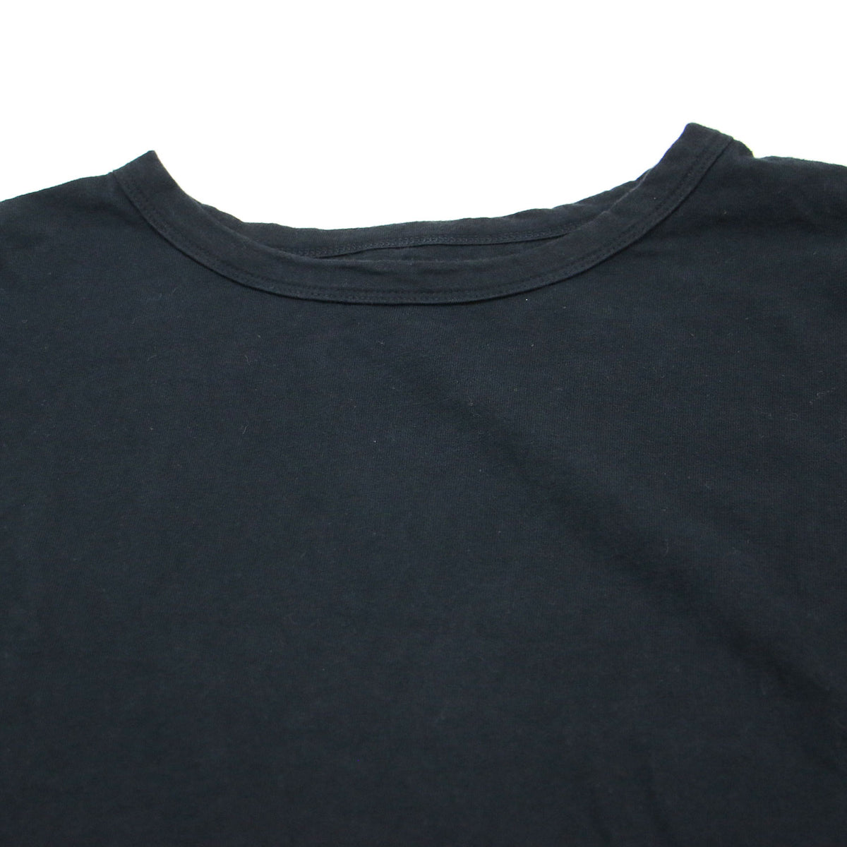 23春夏 バックプリント ロングスリーブ Ｔシャツ / プルオーバー 長袖 ラウンドネック ドロップショルダー ハンガーループ コットン