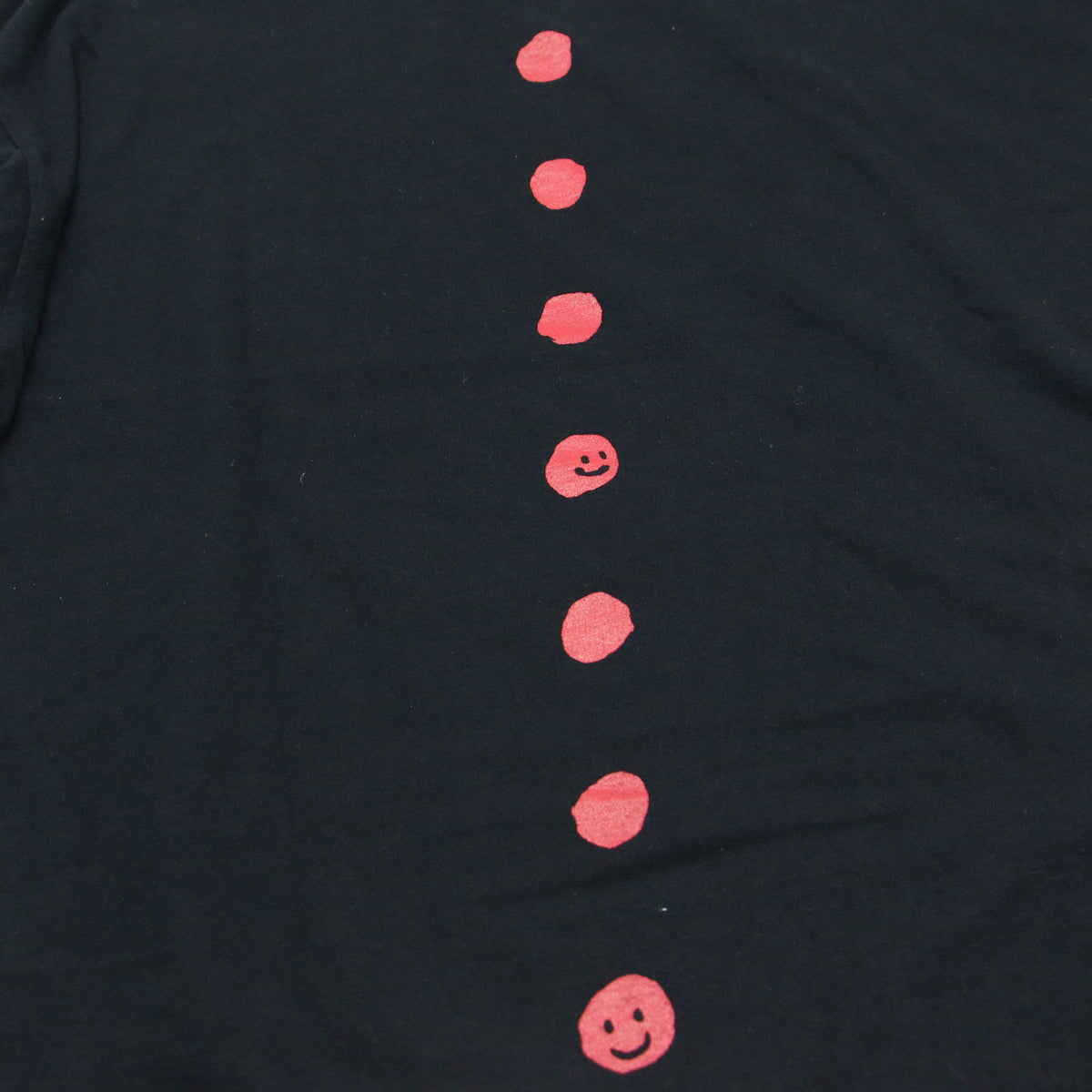 23春夏 バックプリント ロングスリーブ Ｔシャツ / プルオーバー 長袖 ラウンドネック ドロップショルダー ハンガーループ コットン