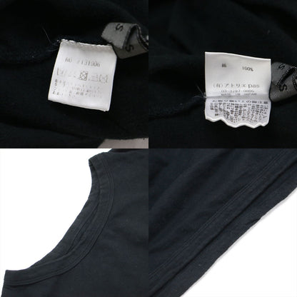 23春夏 バックプリント ロングスリーブ Ｔシャツ / プルオーバー 長袖 ラウンドネック ドロップショルダー ハンガーループ コットン