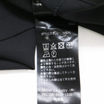 25春夏 ポプリン ハーフスリーブ シャツ / poplin half slv shirt ブラウス 半袖 ミドル丈 シャツカラー