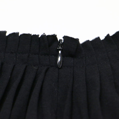 ジャージー アコーディオンプリーツ スカート / WOOL PLAIN JERSEY ロング丈 フレア Aライン ウール