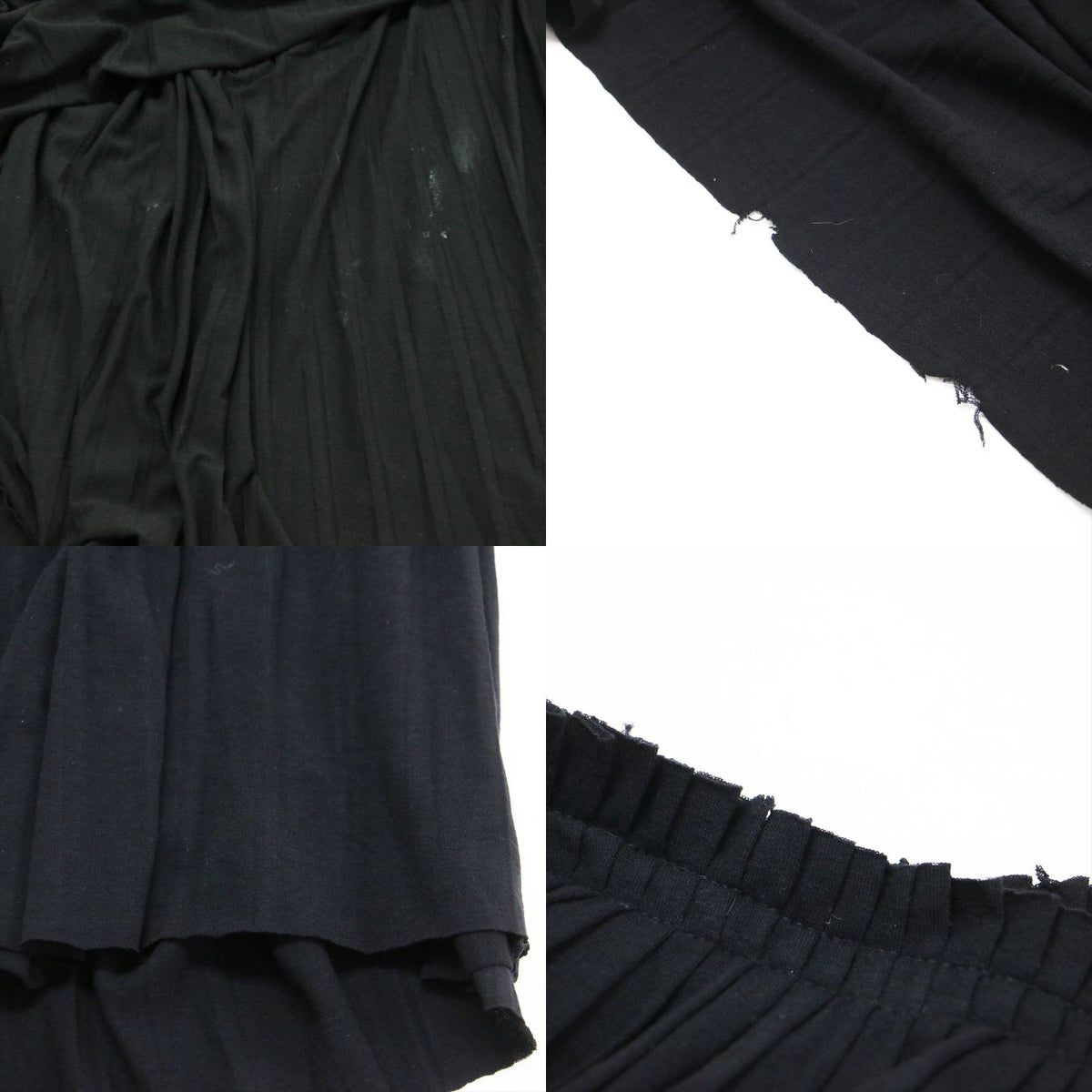 ジャージー アコーディオンプリーツ スカート / WOOL PLAIN JERSEY ロング丈 フレア Aライン ウール