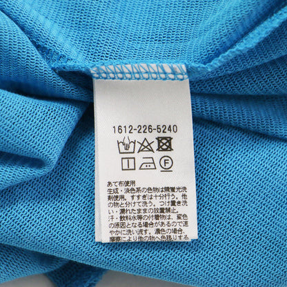 コットンチュール プルオーバー / カットソー ラウンドネック 長袖 シアー メッシュ ウォッシャブル