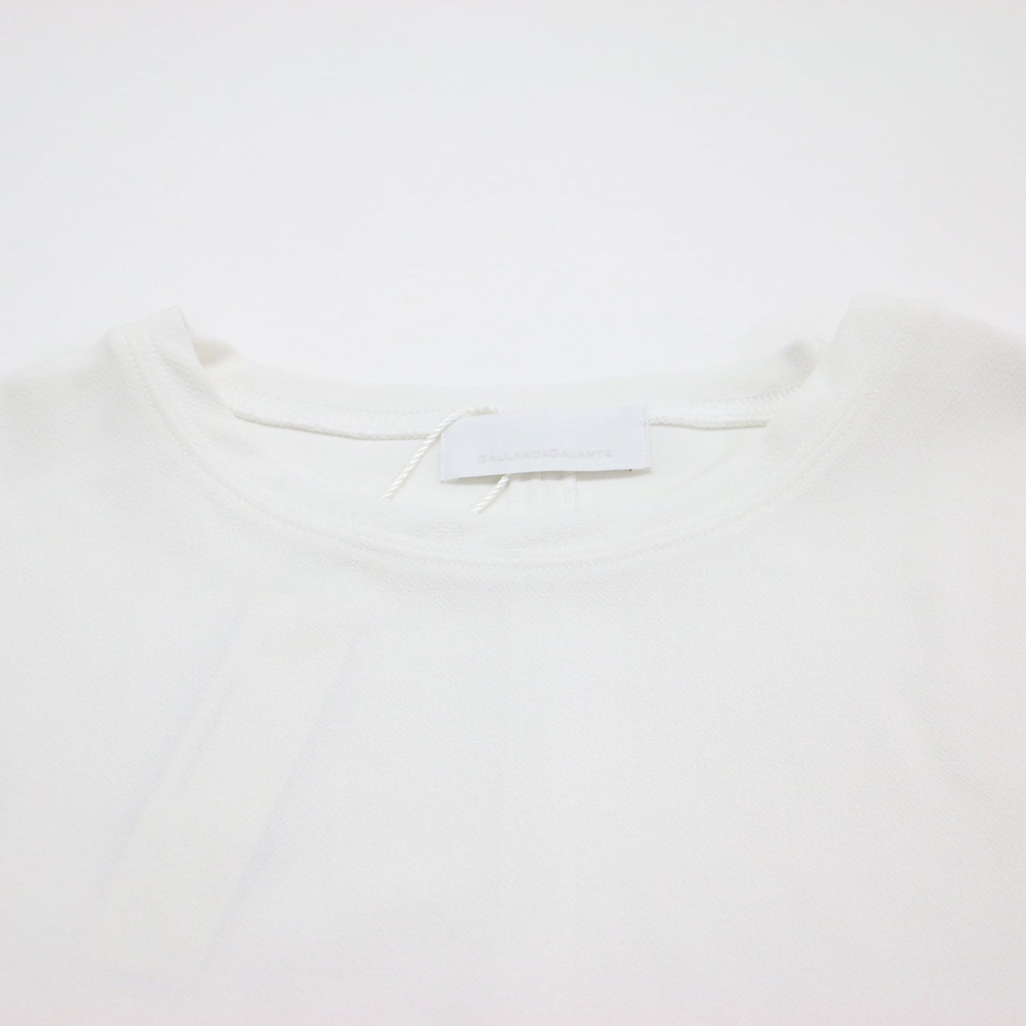 24春夏 バックスリット ブラウス Tee / 長袖 クルーネック ウォッシャブル