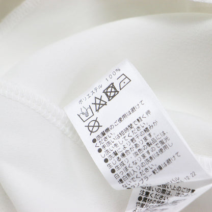 24春夏 バックスリット ブラウス Tee / 長袖 クルーネック ウォッシャブル