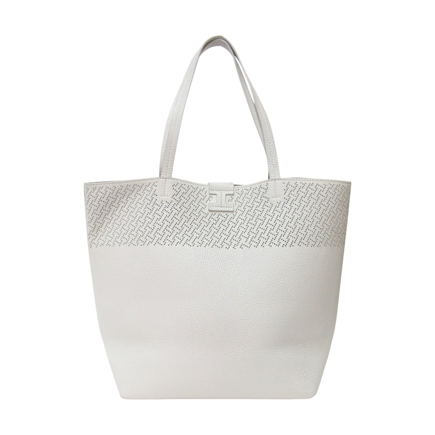 トートバッグ / SIELLA CERVO FORATO ハンドバッグ ショルダー ダブルハンドル カッティング レザー