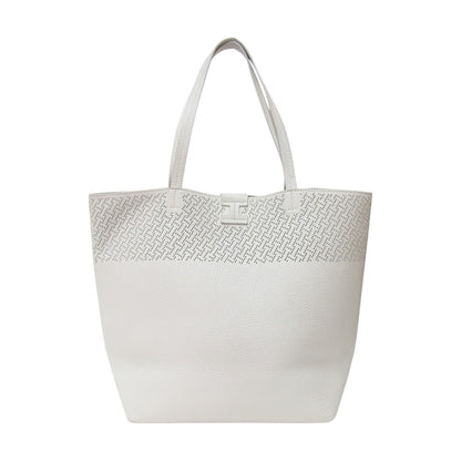 トートバッグ / SIELLA CERVO FORATO ハンドバッグ ショルダー ダブルハンドル カッティング レザー