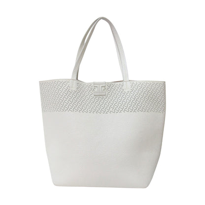 トートバッグ / SIELLA CERVO FORATO ハンドバッグ ショルダー ダブルハンドル カッティング レザー