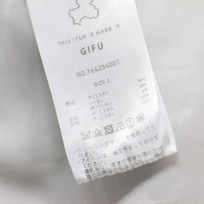 24春夏 アンバーヨーク トレンチコート / 長袖 テーラード ロング丈 ラグラン フレア スリット