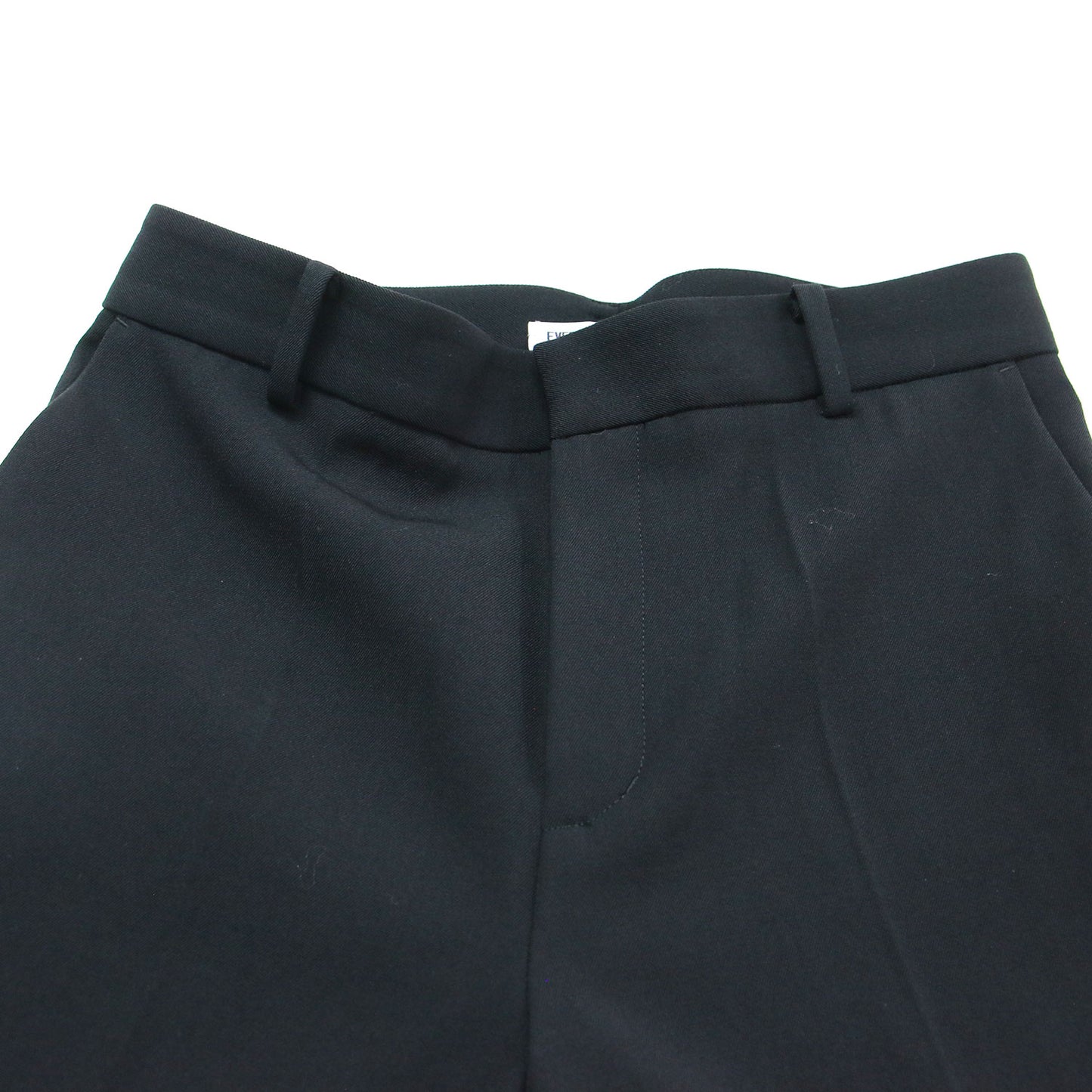 24秋冬 エッセンシャル クロップドパンツ / EVERYDAY I LIKE Essential Cropped セミフレア ストレッチ センタープレス ウール