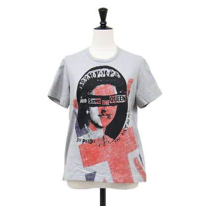 × SEX PISTOLS Tシャツ / プルオーバー クルーネック 半袖 グラフィック プリント ロゴ コットン ウォッシャブル