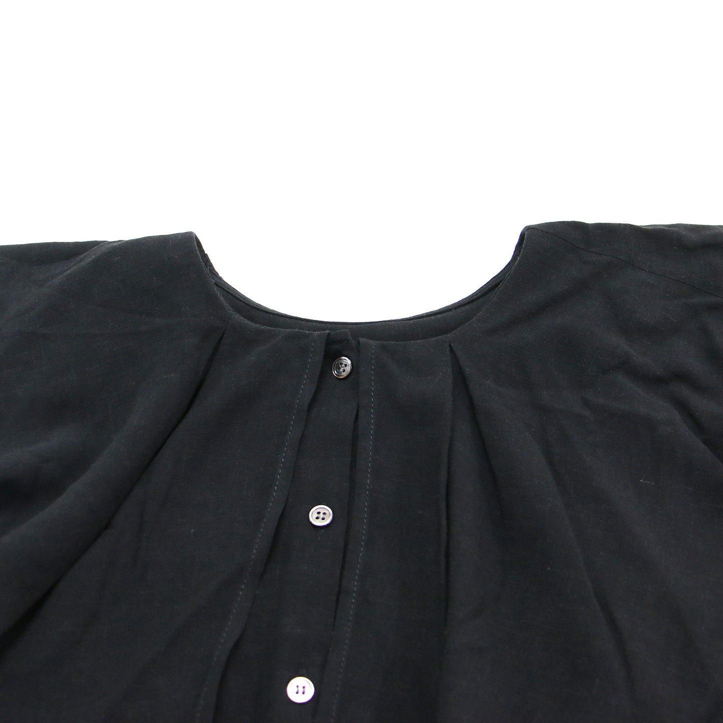 フリル ブラウス / frill blouse ノースリーブ クルーネック フレア ラウンドヘム