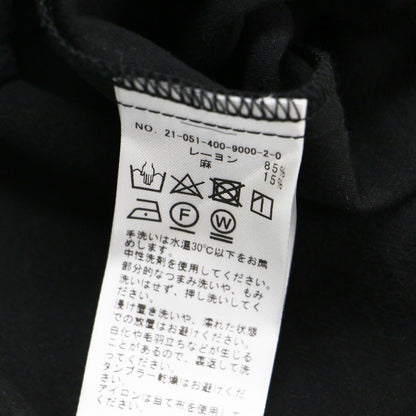 フリル ブラウス / frill blouse ノースリーブ クルーネック フレア ラウンドヘム