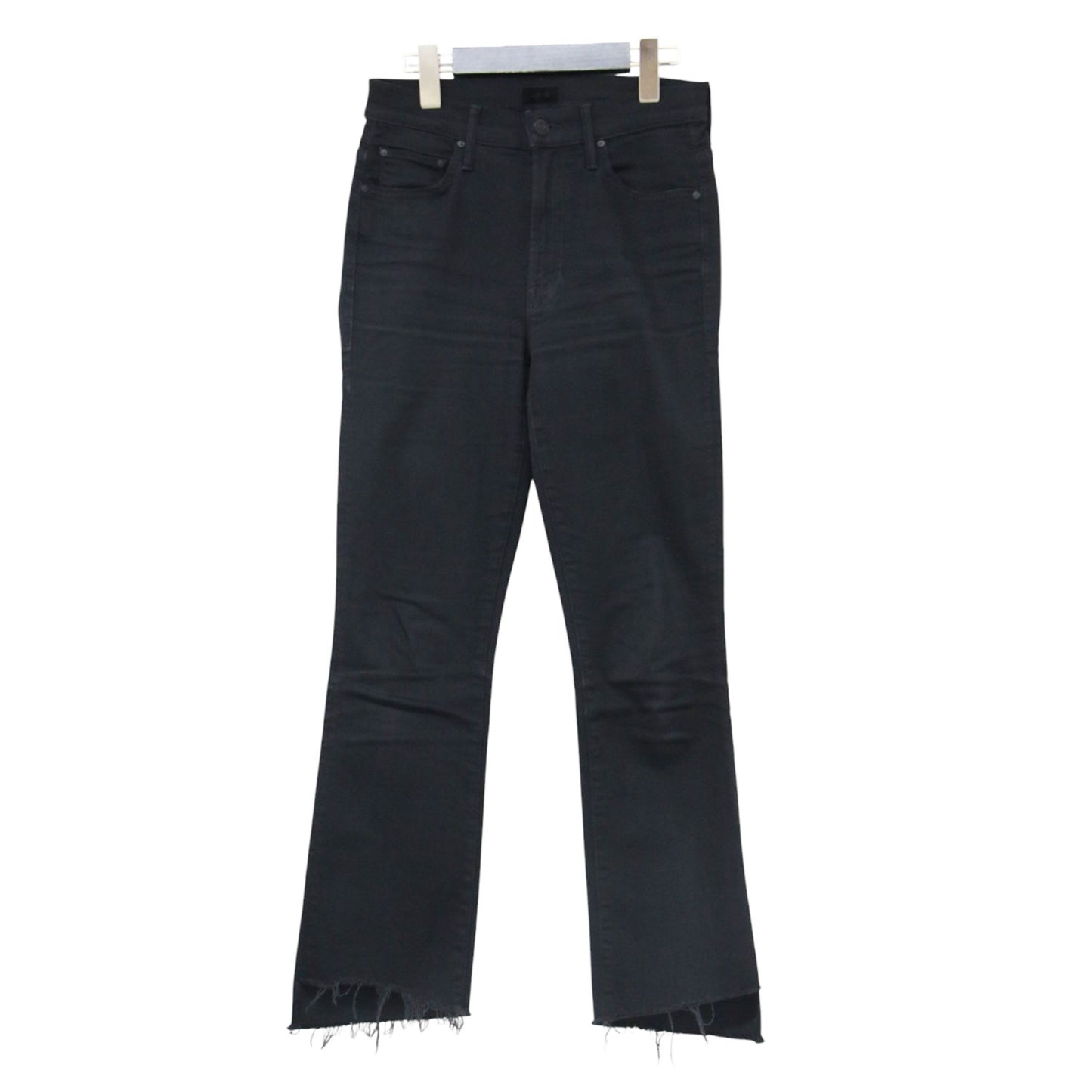 カットオフ デニムパンツ / INSIDER CROP STEP FRAY クロップド丈 ステップヘム ストレッチ
