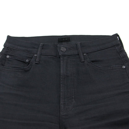 カットオフ デニムパンツ / INSIDER CROP STEP FRAY クロップド丈 ステップヘム ストレッチ