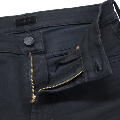 カットオフ デニムパンツ / INSIDER CROP STEP FRAY クロップド丈 ステップヘム ストレッチ