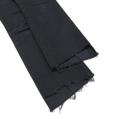 カットオフ デニムパンツ / INSIDER CROP STEP FRAY クロップド丈 ステップヘム ストレッチ